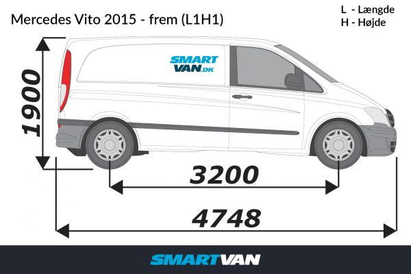 Bakkamera 7,0" - Mercedes Vito m. bagklap 16 -> - Billede 6