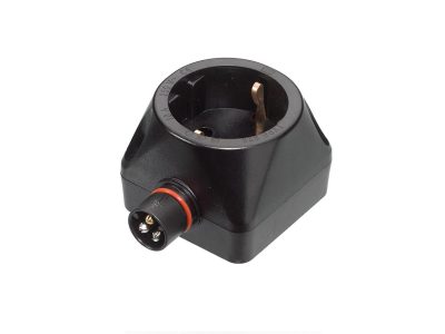 PlugIn Kabinevarmerkontakt / 250/12V, 16A, IP20, H70xB54xD41mm