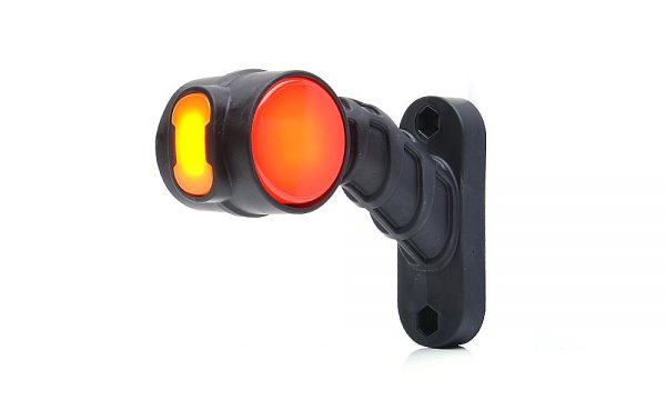Venstre LED slingrelygte med NEON-look
