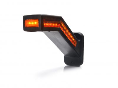 Venstre LED slingrelygte med dynamisk blink og stoplys