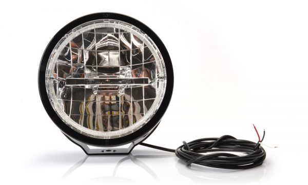 LED fjernelygte med positionslys i ring - Billede 3