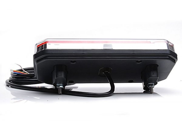 W150 - LED baglygte med positionslys, stoplys, tågelys, baklys og blinklys. NEON-look - Billede 6