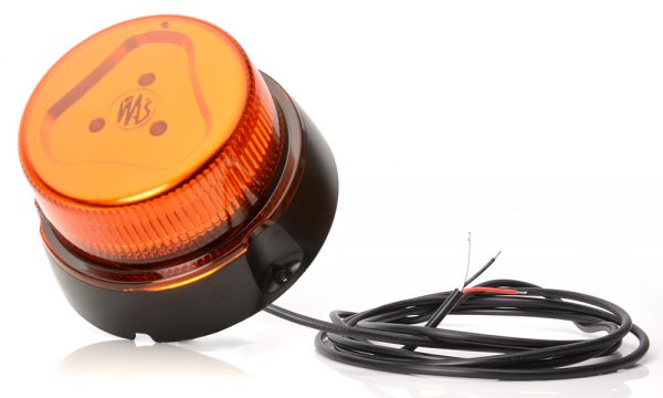 W112 - Gult LED rotorblink til planmontering med 8 forskellige blitzsekvenser via 24 LED´er. - Billede 2