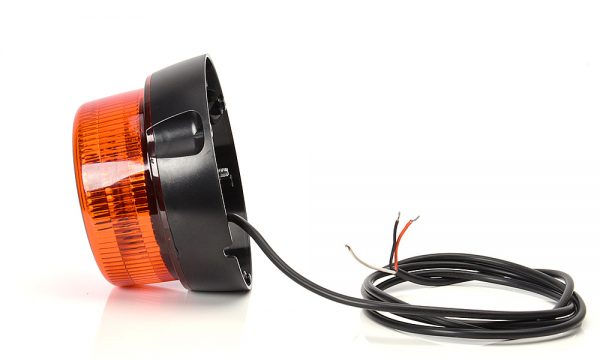 W112 - Gult LED rotorblink til planmontering med 8 forskellige blitzsekvenser via 24 LED´er. - Billede 3