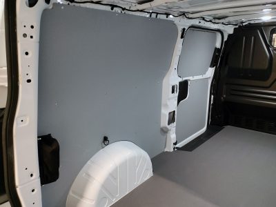 Panelkit / 4mm lysegrå finer / Custom 24- (L2H1) / 2 skydedøre, bagklap. Ej inverterpakke & elskydedør