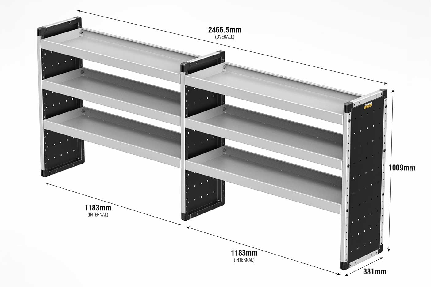 Reolpakke 14A / Lige hylder - Billede 4