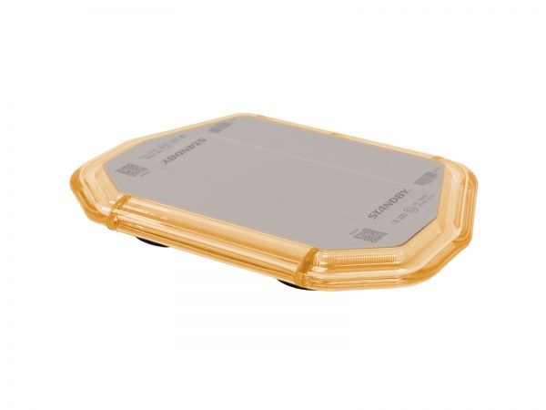 Standby LB200 LED lygtebro til magnetmontering. Gult lys med gult glas. Længde 30 cm