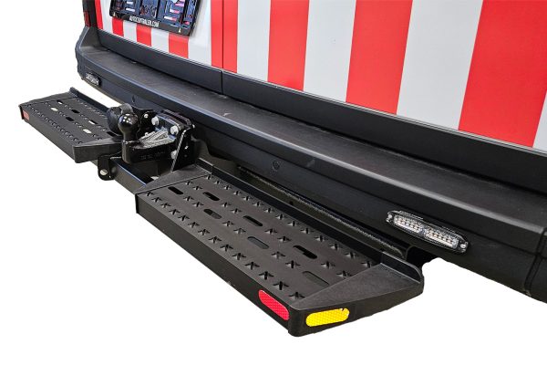 Alu Rear Step / Universal pasform, aftageligt anhængertræk - 83CC/90CC (2/4 fikspunkter)