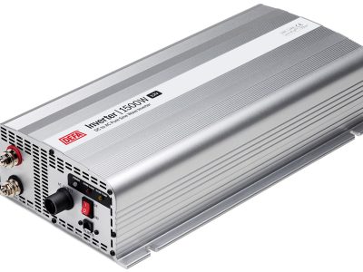 DEFA inverterpakke 1500W/12V. Enkelt vægudtag m/2m kabel & fjernbetjening