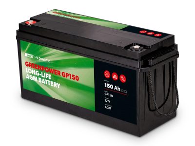 Batteri AGM / NDS Greenpower GP150 / 12V 150Ah
