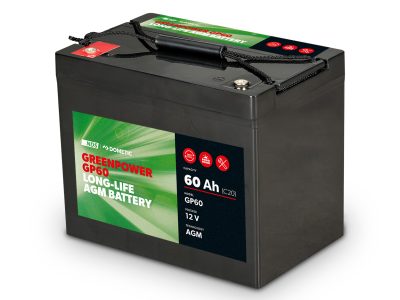 Batteri AGM / NDS Greenpower GP60 / 12V 60Ah