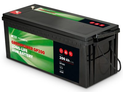 Batteri AGM / NDS Greenpower GP200 / 12V 200Ah