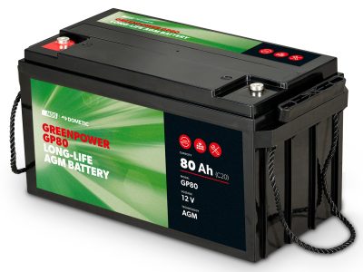 Batteri AGM / NDS Greenpower GP80S / 12V 80Ah