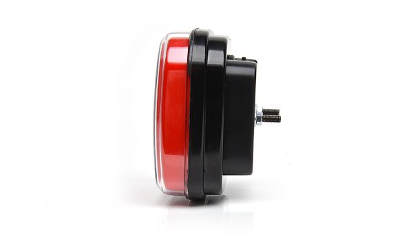 WAŚ W145 - Firkantet LED baglygte med integreret modstand for blinkudfaldskontrol. Positionslys, stoplys, blinklys og nummerpladelys. NEON-look. WAS5 stik - Billede 4