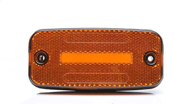 WAŚ W157 - Gul LED sidemarkeringslygte med 4 LED´er i NEON-look - Billede 3