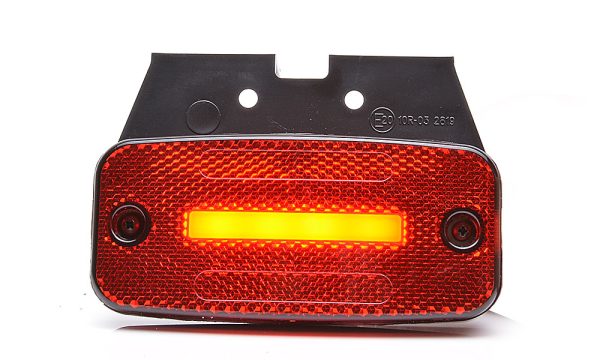 WAŚ W157 - Rød LED bagpositionslygte med 4 LED´er i NEON-look - Billede 4