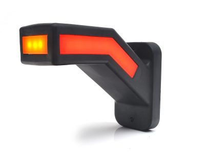 WAŚ W168.2 - Venstre LED slingrelygte med NEON-look.