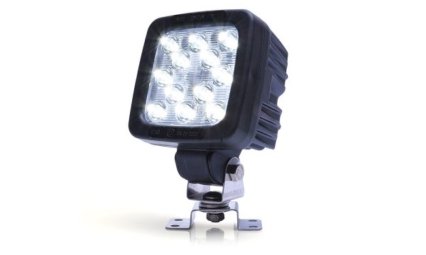 WAŚ W144/70 -  LED arbejdslygte / Nærzone /  Deutsch stik / 4000 lumen / 12V-70V