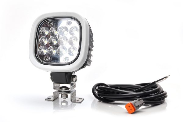 WAŚ W130 8000 - LED arbejdslygte / Nærzone / Deutsch stik / 8000 lumen - Billede 2