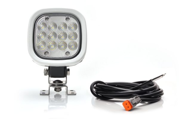WAŚ W130 8000 - LED arbejdslygte / Nærzone / Deutsch stik / 8000 lumen - Billede 3
