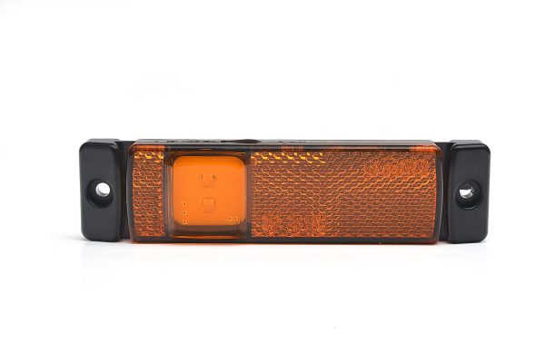 WAŚ W45S - Gul LED sidemarkeringslygte med 2 LED´er - Billede 2