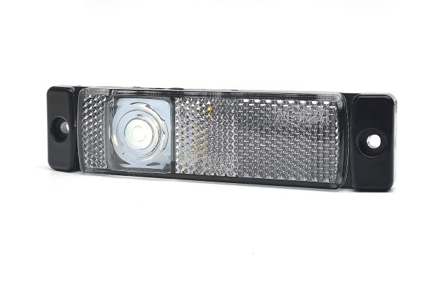 WAŚ W45S - Hvid LED positionslygte med 1 LED