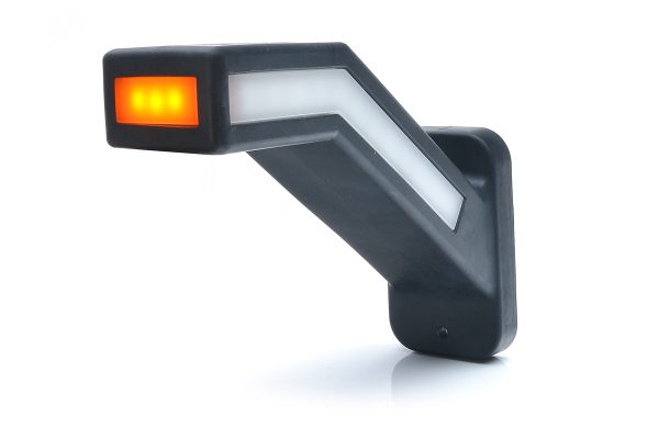WAŚ W168.6DD - Højre LED slingrelygte med dynamisk blink og NEON-look. - Billede 2