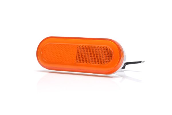 WAŚ W198 - Gul LED sidemarkeringslygte med NEON-look - Billede 2