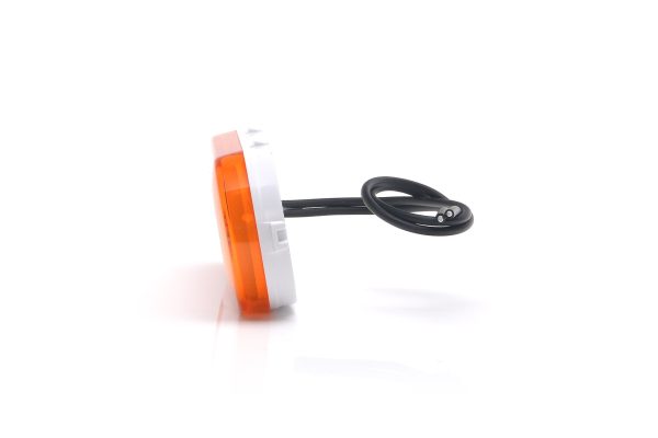 WAŚ W198 - Gul LED sidemarkeringslygte med NEON-look - Billede 3