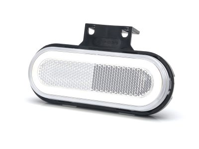 WAŚ W198 - Hvid LED positionslygte med NEON-look