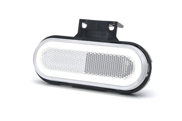 WAŚ W198 - Hvid LED positionslygte med NEON-look