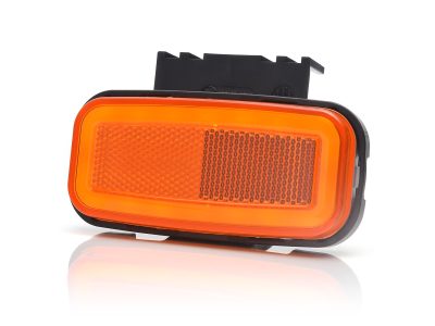 WAŚ W199 -Gul LED sidemarkeringslygte med NEON-look og blinkfunktion