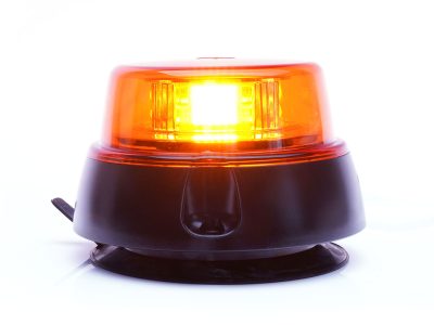 WAŚ W233 - Gult LED rotorblink med magnet til planmontering. 3 meter spiralkabel