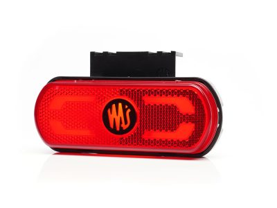 WAŚ W240 - Rød LED bagpositionslygte med "ROAD LINER" og NEON-look