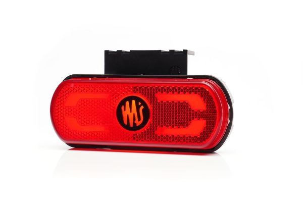WAŚ W240 - Rød LED bagpositionslygte med "ROAD LINER" og NEON-look