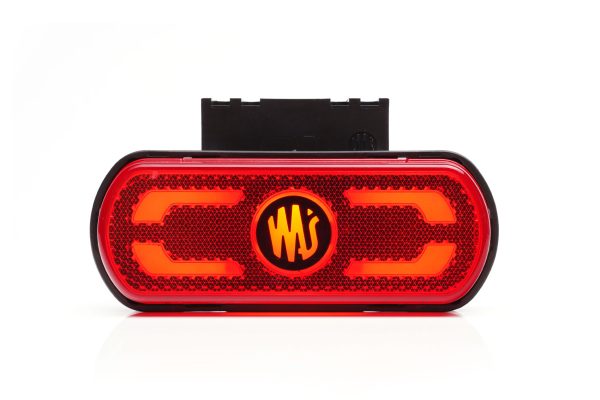 WAŚ W240 - Rød LED bagpositionslygte med "ROAD LINER" og NEON-look - Billede 2