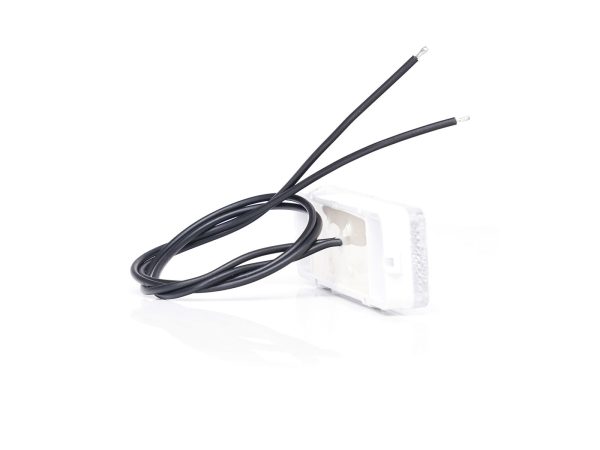 WAŚ W254 - Hvid LED positionslygte med NEON-look. Lille lygte med kraftigt lys. - Billede 6