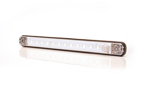 WAŚ LW10 - LED 12V interiør lys med 12 LED´er og sensor