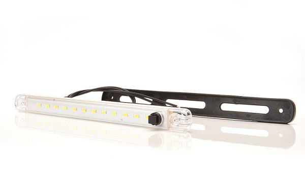 WAŚ LW10 - LED 24V interiør lys med 12 LED´er og kontakt - Billede 4