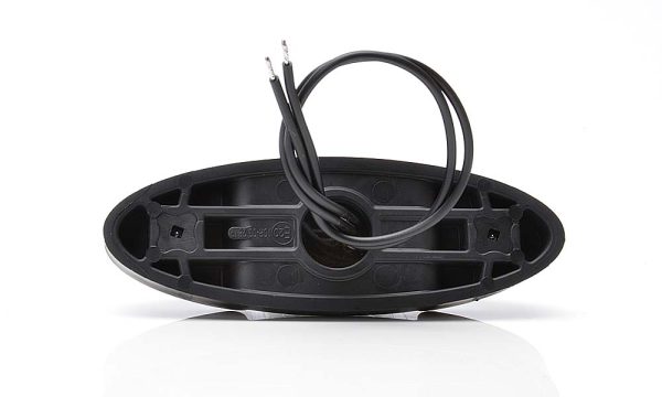 WAŚ W104 - Oval sidemarkeringslygte med klart glas. 9 LED´er - Billede 6