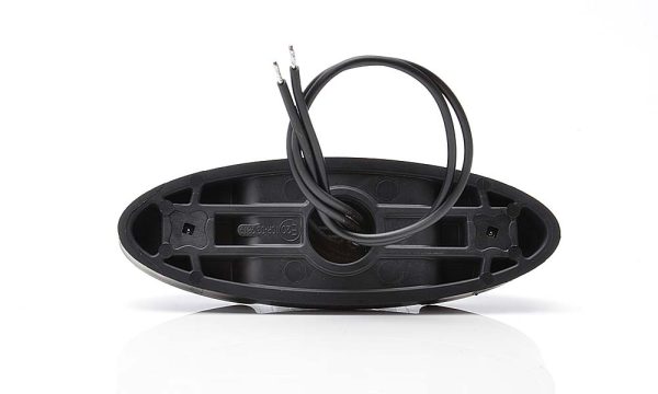 WAŚ W105 - Oval sidemarkeringslygte med klart glas. 6 LED´er - Billede 6