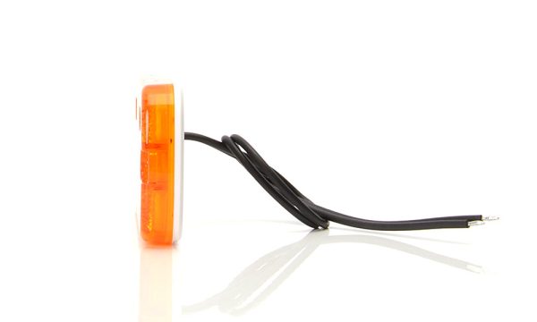 WAŚ W128 - Gul LED sidemarkeringslygte med 4 LED´er. - Billede 3