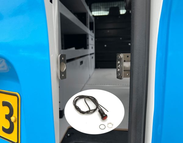 EL-Lokk elektrisk lås / Expert Jumpy ProAce 16- Vivaro 19- Scudo 22- / 2 skydedøre, manuel styring