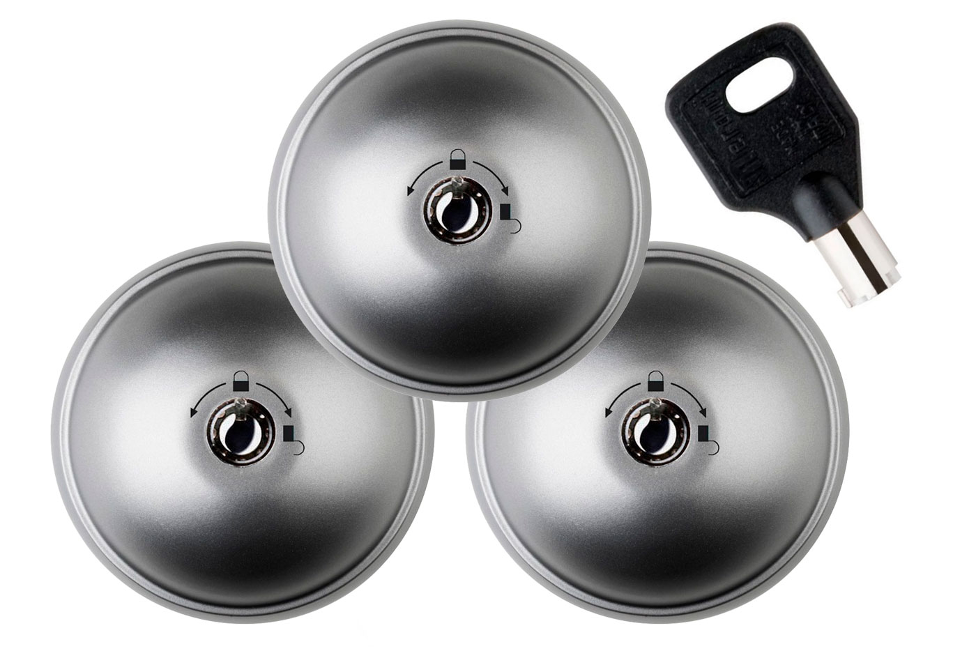 UFO3 Smart Duo Grå - justerbar smæk til 1 skydedør eller dobbelte bagdøre - Billede 6