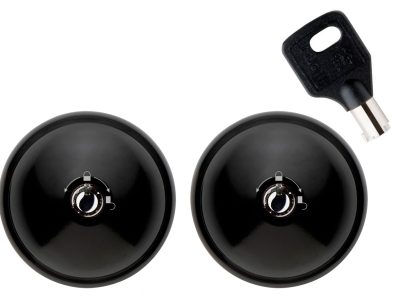 Ufo3 Smart Duo Sort - 2-pak – Justerbar smæk til 1 skydedør og dobbelte bagdøre