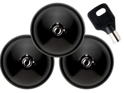 Ufo3 Smart Duo Sort - 3-pak – Justerbar smæk til 2 skydedør og dobbelte bagdøre