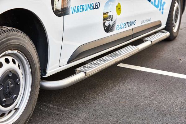 Side-bars / Jumper Ducato Boxer 06- Movano 22- ProAce Max 24- (L3/L4) / trin ved kabinedøre & højre skydedør