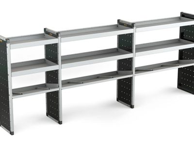 Triple fag med 2 vinkelret(e) & 1 skrå H1250 X (3x B1250)