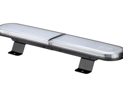 LED lygtebro med gult lys og klart glas. 108 LED´er. Længde 60 cm
