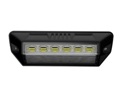 LED scenelight / baklygte med gult blitzblink.